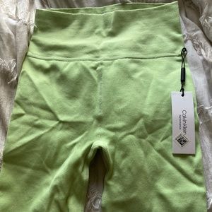 NWT XS Calvin Klein Green Biker Shorts